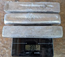 Aluminum Ingots 3 Pounds For Casting