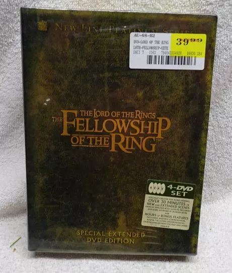 Buy The Lord of The Rings: The Fellowship of The Ring (Extended