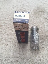 NOS Tung-Sol 10HF8 Vacuum tube