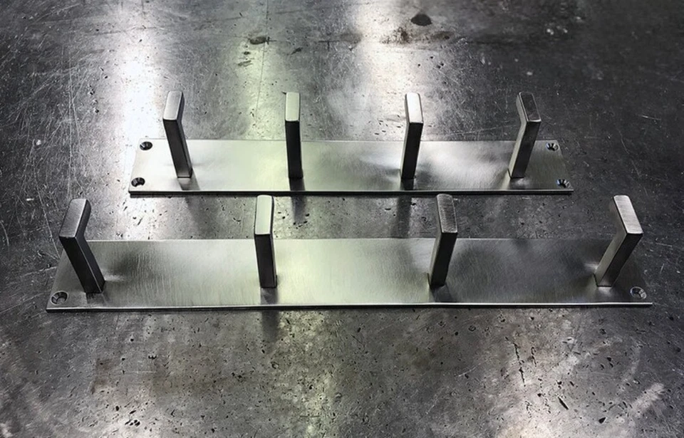 "Moderno Toallero/Estante de Hierro - Elegante Organizador de Toallas de Cocina y Baño" Foto 4 de 4