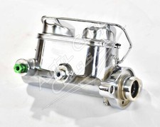 Master Cylinder Drum Brakes Dual Power Manual 1964-74 A F X Body Chrome