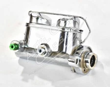 Master Cylinder Drum Brakes Dual Power Manual 1964-74 A F X body CHROME