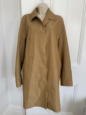 Max Mara Sfilata Luxe Line Woven Cotton Trench Style Overcoat. Uk 18 . Unworn