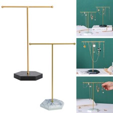 Fashion T-shaped Jewellery Display Stand Earring Necklace Rack Convenient Access