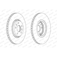 Ferodo Bremsscheiben Hinten Ø270 Mm Voll FüR Renault ScéNic II JM0/1_ Megane