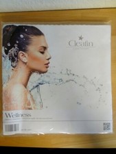 CLEAFIN Haartuch - weiß - 15201 - Kopfhandtuch Microfaser -