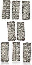 Brush Rollers and Pins Hair Curlers 2 Pack 8 Rollers Bristles Curls Hair Styling