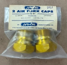 VTG Pro-Tec A-37 Fork Air Caps 1978-79 Yamaha XS1100