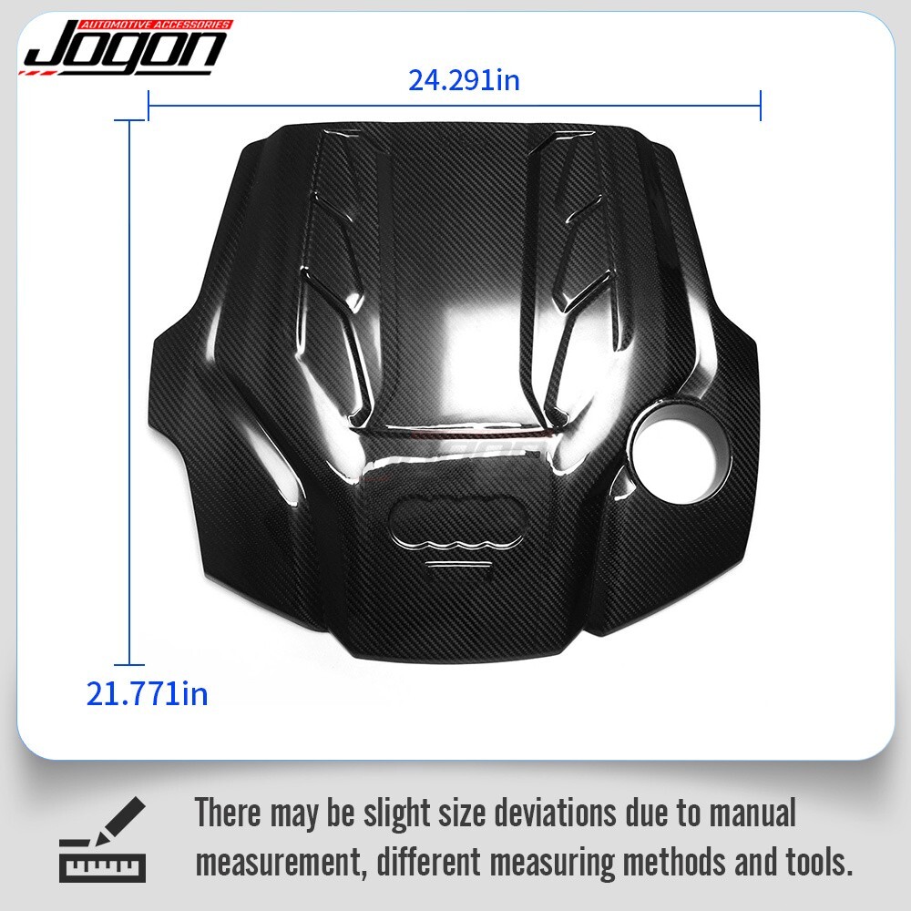 Carbon TFSI Engine Hood Cover For Audi RS4 S4 RS5 S5 B9 Coupe Sportback 2017-23 - Picture 4 of 15
