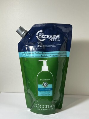 Loccitane En Provence Purifying Freshness Conditioner Refill 500 ml/ 16.9 oz New