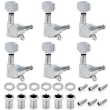 Guitar Tuning Pegs Tuners Keys String Machine Heads For Fender Parts 6R Inline