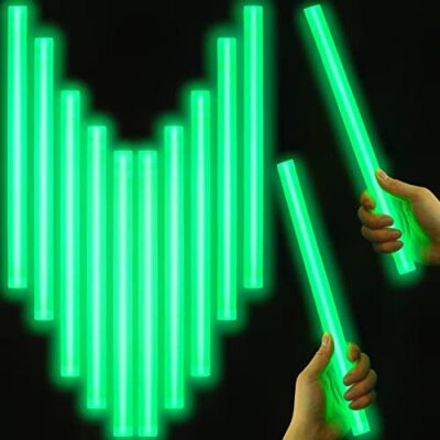 10 Pcs 14''Glow Sticks Jumbo Light Emergency Glow Sticks for Camping Survival Kit