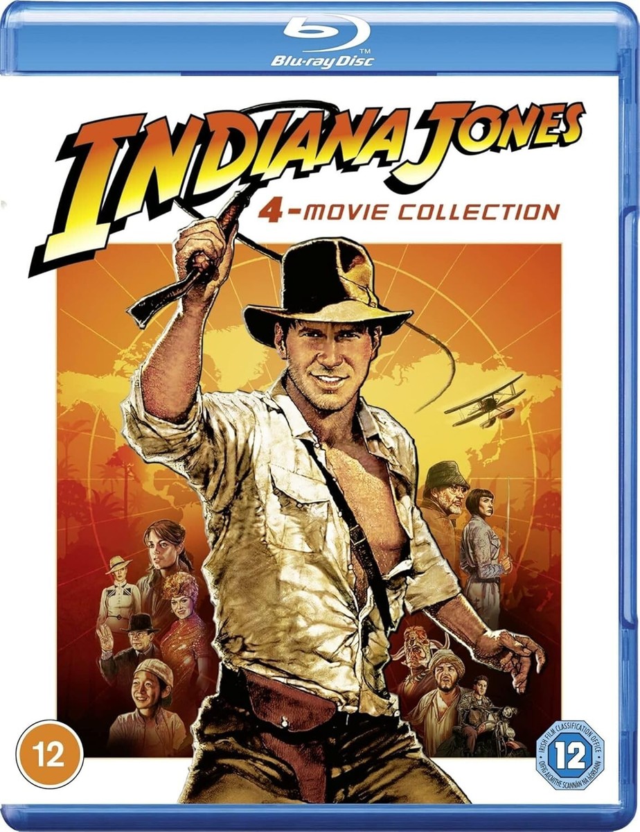 Indiana Jones: 5-Movie Collection Blu-ray [Region Free] | eBay