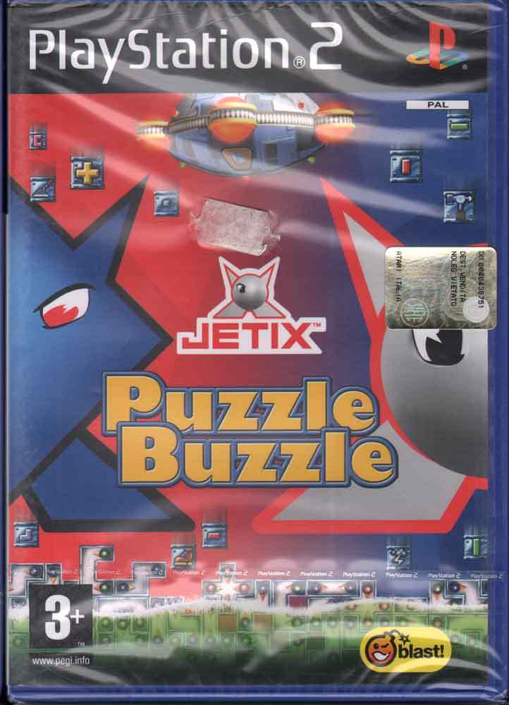 ps2のカセット Jetix Puzzle Game Videogioco Playstation 2 PS2 Sigillato