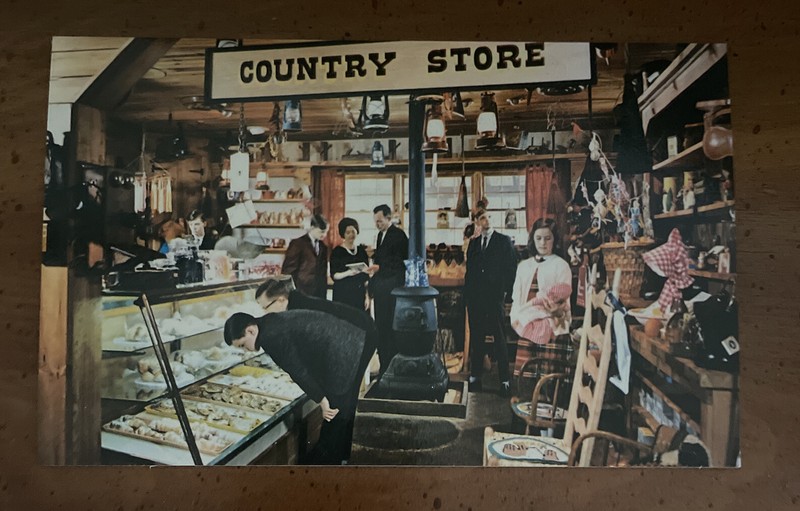 The ANGUS BARN LTD. Country Store Raleigh NC Postcard Country Store Post Card