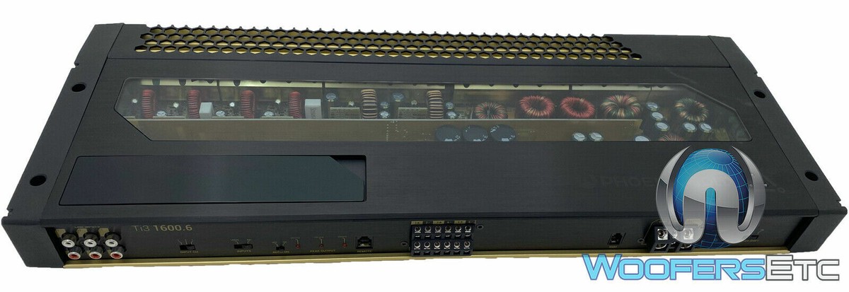 OPEN BOX PHOENIX GOLD Ti3-1600. 6 CHANNEL 1600W AMPLIFIER