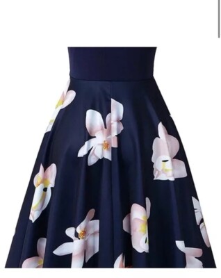 navy blue dress white flowers Fashion Lovely Navy Lace Sleeveless Round Neck Flower Girl Dresses With Bow  Sash, FGS034 main image 0