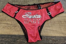 Vintage 2011 Size Small SANTA BABY Victoria's Secret Christmas New With Tags