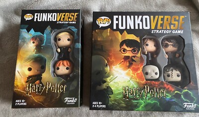Funko Pop! Funkoverse Harry Potter #100 & #101 Strategiespiele NEU OVP geöffnet