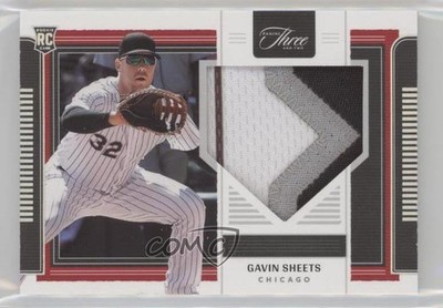 2022 Panini Three and Two Rookie Jerseys Holo Silver 6/10 Gavin Sheets RC 0c6