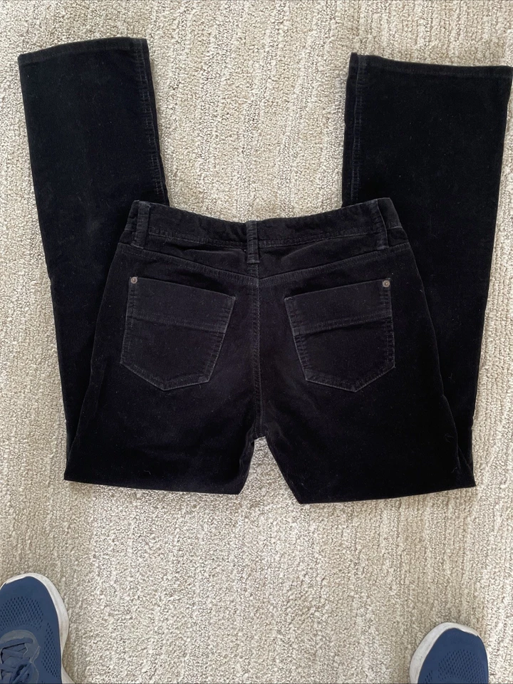 Pana negra Eddie Bauer Specialty Died, ajuste clásico, damas talla 2 Foto 4 de 4