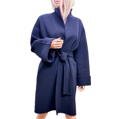 GIORGIO ARMANI WOOL COAT BLUE SZ 44 | eBay