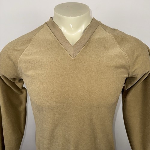 NOS Lee Velour Shirt Vtg 1970s Soft Disco Hipster Mod USA NEW Kids Boys Youth XL - Picture 13 of 14