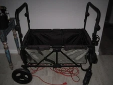 Kids Stroller Jeep Wagon Canopy Cooler Bag and Parent Organizer