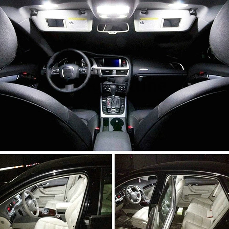 20Pcs BA9s LED Light Bulbs 1895 H6W 53 57 Bayonet for Instrument Dash Bulb White - Image 3 of 4