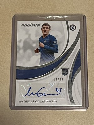 2018-19 Immaculate ANDREAS CHRISTENSEN 16/99 Rookie RC Auto Autograph Chelsea