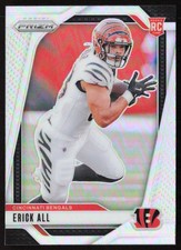 2024 Panini Prizm Silver Erick All #333 Rookie Cincinnati Bengals