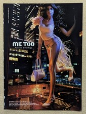 Vintage Me Too Footwear Handbags Print Ad Richard Dean 2001 Mint Collectible