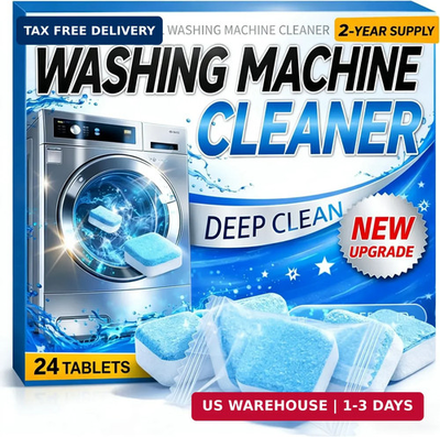 #ad Enzyme Washing Machine Cleaner Tablets 24 Pack 2X Power Deep Clean Laundry M $14.05