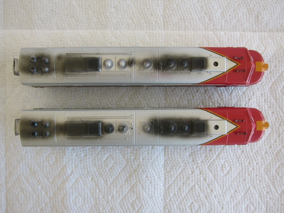 MODEL POWER AUSTRIA HO SANTA FE E9 A-A  SUPER DETAILED, WEATHERED-BEAUTIFUL! - Image 4 of 4