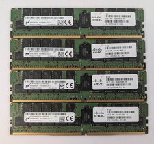 256GB Kit 64GB x 4 4DRx4 DDR-4 2666V ECC REG. Micron MTA72ASS8G72LZ-2G6D2