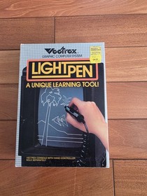 Vectrex Light Pen W/ Art Master Complete GCE Light Pen CIB COMPLETE