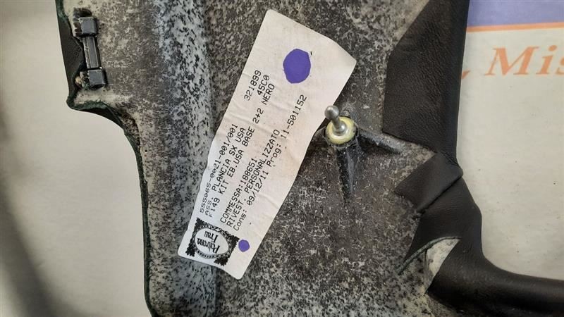 12 2012 FERRARI CALIFORNIA OEM DRIVER LEFT LOWER KNEE BOLSTER ONLY BLACK LEATHER