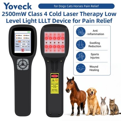 FourWave Red Near Infrared Laser Therapy Device 2500mW 25 Diodes Touchscreen