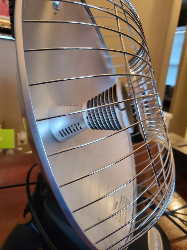 Presto Heat Dish Tilt QUIET 3 Settings Parabolic Electric Heater 1000W - Image 3 of 3