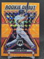 2022 Mosaic JARREN DURAN RC Rookie Debut Orange Fluorescent /99 Red Sox RD-1