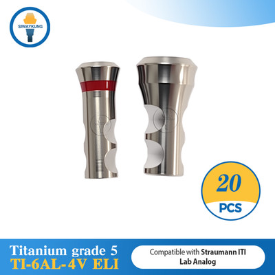 20 pcs Dental lab analog fit to Straumann ITI RN WN Tissue level