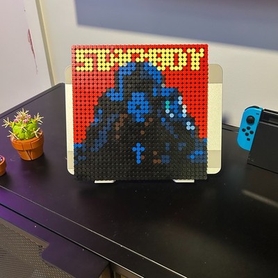 Starboy by The Weeknd Lego Buildable Album Cover