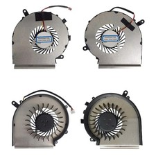 CPU  GPU Cooling Fan Replacement for MSI GE62 2QC 2QD 2QE 2QF 2QL Apache Pro...