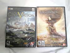 BUNDLE Sid Meiers Civilization V & Civilization VI (PC DVD-ROM) NEW