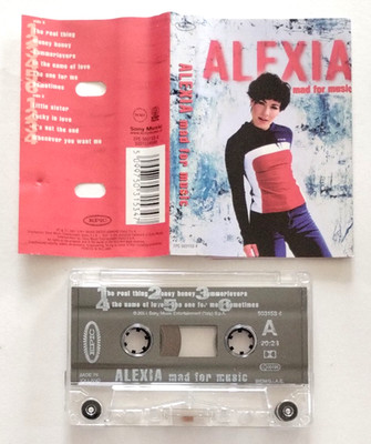 Mc Alexia Mad For Music Musicassette Europe 2001 Pop Vintage Compact Cassette