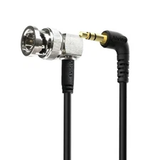 Tentacle 3.5mm TRS to BNC Timecode Cable, Sync, Generator, Camera, Audio, Cord