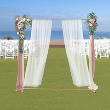 Wedding Backdrop Stand Metal Stand Kit Backdrop Stand for Wedding/Ceremony/Party