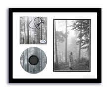 Taylor Swift Autographed WITH HEART Signed 11x14 Framed CD Photo Folklore ACOA