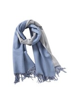 Womens DoubleSided Pashmina Shawl Wrap Cashmere Feel Poncho Cape Blanket