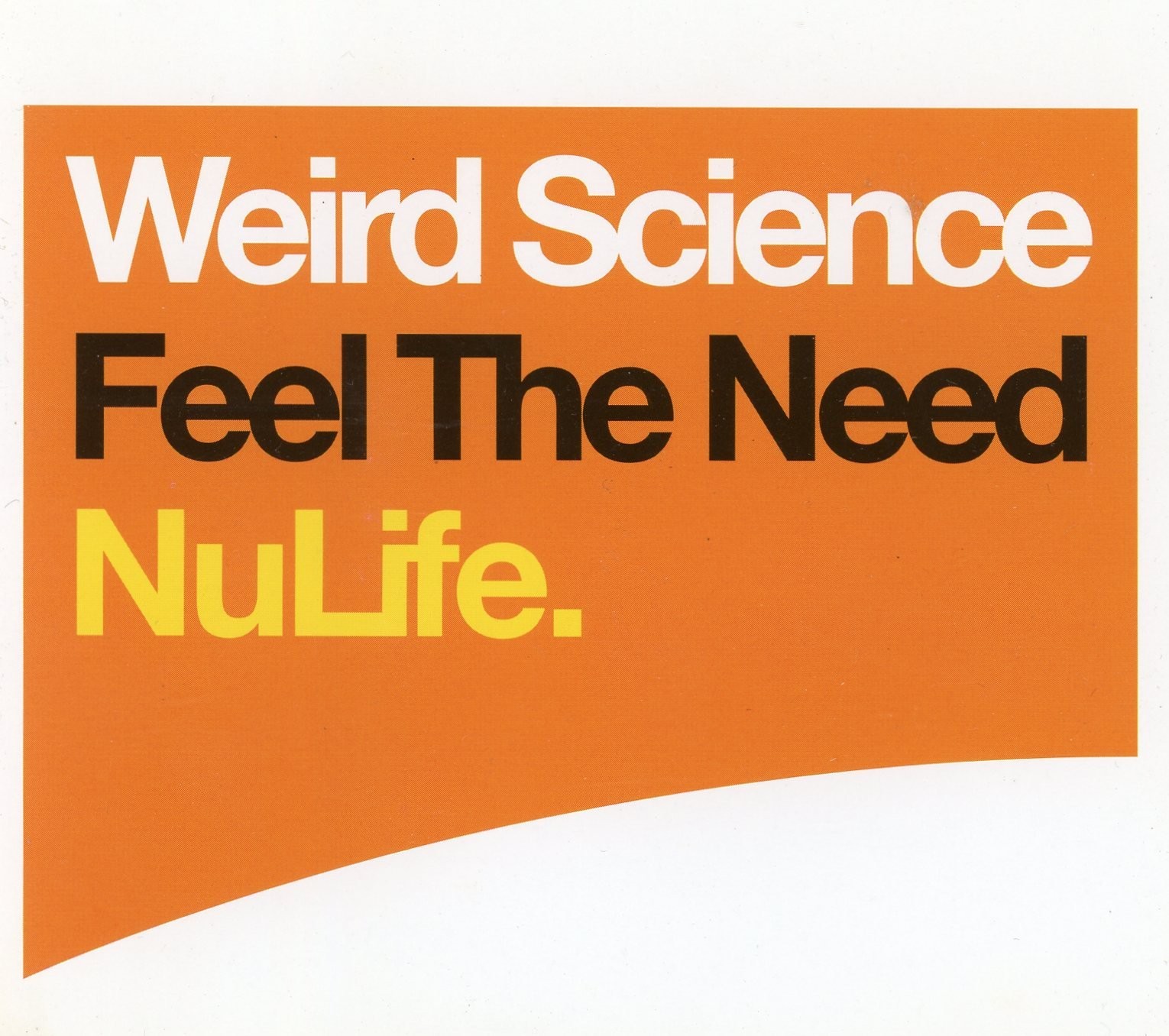 Странная наука Чувствует потребность (CD)